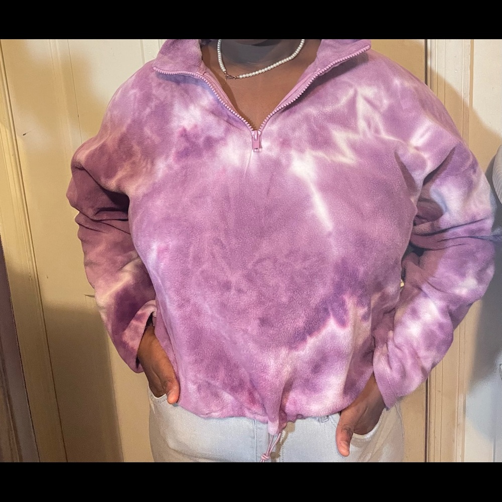 Purple sweater